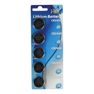 CR2430 3 V batterie au lithium - 5 blister