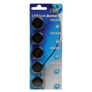 Piles lithium CR2450 3V