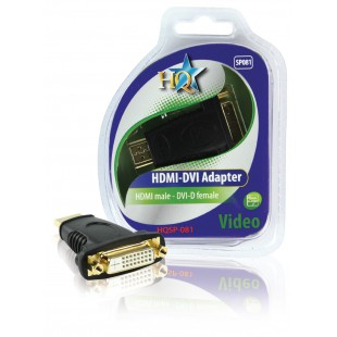 Adapter HDMI male - DVI female 