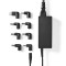 Adaptateur pour Ordinateur portable | 8 Connecteurs universels | 65 W | Sortie 15 V - 20 V/4 A (max.)