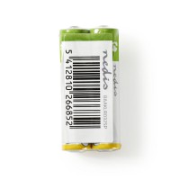 Pile Alcaline AAA | 1.5 V | 2 pièces | Emballage plastique