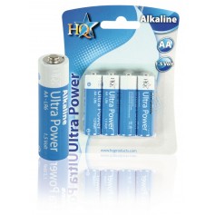 Piles alcalines AA 1.5 V 4pcs/blister