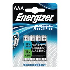 Pile au lithium AAA 1.5 V Ultimate 4-Blister