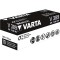 Lot de 10 : Pile Silver-Oxide SR54 1.55 V 85 mAh 1-Pack