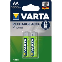 Batterie Rechargeable NiMH AA 1.2 V 1600 mAh 2-Blister