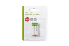 Pile Rechargeable Ni-MH AAA | 1.2 V | 700 mAh | 2 pièces | Blister