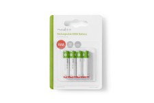 Pile Rechargeable Ni-MH AAA | 1.2 V | 700 mAh | 4 pièces | Blister
