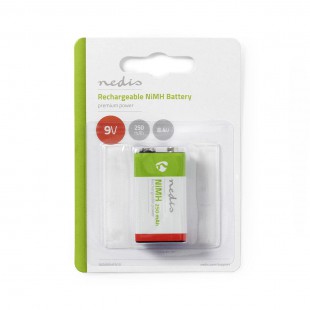 Pile Rechargeable Ni-MH Bloc E | 8.4 V | 250 mAh | Blister