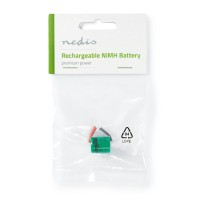 Batterie Nickel Métal-Hydrure | 1,2 V | 300 mAh | Connecteur à Souder