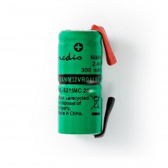 Batterie Nickel Métal-Hydrure | 2,4 V | 300 mAh | Connecteur à Souder