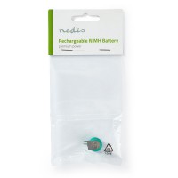 Lot de 2 : Batterie Nickel Métal-Hydrure | 2,4 V | 80 mAh | Connecteur à Souder