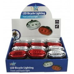 Présentoir d'éclairage LED pour vélo