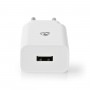 Chargeur Mural | 2,1 A | 1 Sortie | USB-A | Blanc