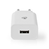 Chargeur Mural | 2,4 A | 1 Sortie | USB-A | Blanc