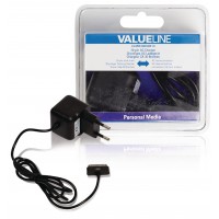 Chargeur mural 1-Output 2.1 A 2.1 A Apple 30 pin Noir