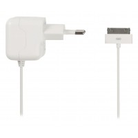 Chargeur mural 2.1 A 2.1 A Apple 30 pin Blanc