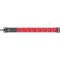 Prise d'extension 2 m Noir/Rouge - Schuko