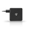 Chargeur Mural | 3.0 A | USB (QC) / USB-C | Power Delivery 30 W | Noir