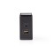 Chargeur Mural | 3.0 A | USB / USB-C | Power Delivery 45 W | Noir