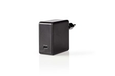 Chargeur Mural | 3.0 A | USB-C | Power Delivery 60 W | Noir