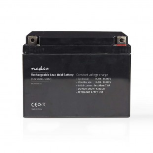Batterie au Plomb-acide 12V | 26000 mAh | 167 x 177 x 126 mm