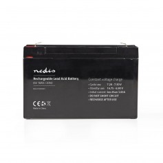 Batterie au Plomb-acide 6 V | 10 000 mAh | 151 x 50 x 95 mm