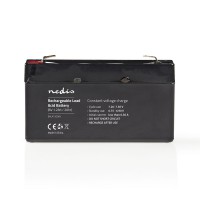 Batterie au Plomb-acide 6 V | 1200 mAh | 97 x 24 x 52 mm