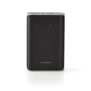 Batterie portable | 7 500 mAh | 2 sorties USB-A 3.1 A | Entrée micro-USB | Noir