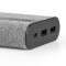 Batterie Portable en Tissu | 15 000 mAh | 2 Ports USB-A 2 A (max.) | Gris