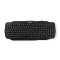 Clavier de Jeu Filaire | USB 2.0 | Disposition Internationale US | Noir