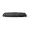 Clavier de Jeu Filaire | USB 2.0 | Disposition Internationale US | Noir