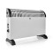 Lot de 5 : Radiateur Convecteur | Thermostat | Fonction Ventilateur | 3 Réglages | 2 000 W | Blanc