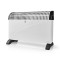 Lot de 5 : Radiateur Convecteur | Thermostat | Fonction Ventilateur | 3 Réglages | 2 000 W | Blanc