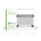 Lot de 5 : Radiateur Convecteur | Thermostat | Fonction Ventilateur | 3 Réglages | 2 000 W | Blanc