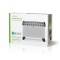 Lot de 5 : Radiateur Convecteur | Thermostat | Fonction Ventilateur | 3 Réglages | 2 000 W | Blanc