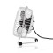 Mini Ventilateur en Métal | 10 cm de Diamètre | Alimenté par USB | Blanc