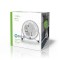Mini Ventilateur en Métal | 10 cm de Diamètre | Alimenté par USB | Blanc