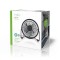 Mini Ventilateur en Métal | 10 cm de Diamètre | Alimenté par USB | Noir