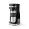 Cafetière 1 Tasse | Mug de Voyage à Double Paroi | 0,42 L | Noir