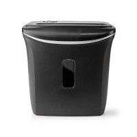 Destructeur de Documents A4 | Capacité de 12 Litres | Sécurité DIN-P4