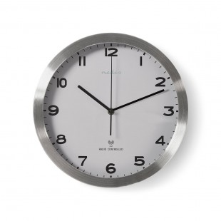 Horloge Murale Radio-Pilotée | 30 cm | Blanc