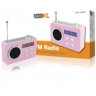 Radio FM portable rose