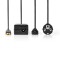 Adaptateur pour Ordinateur Portable 65 W | Lenovo Square 11 x 5,6 mm | 20 V / 3,25 A | Compatible avec LENOVO | Cordon d'Aliment