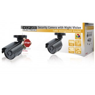 Caméra CCTV avec LED IR 