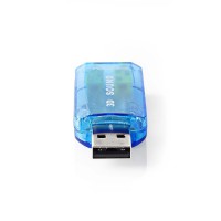 Carte Son | Son 3D 5.1 | USB 2.0 | Connecteur 3,5 mm Double