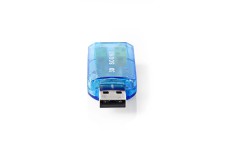 Carte Son | Son 3D 5.1 | USB 2.0 | Connecteur 3,5 mm Double