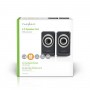 Enceinte PC | 2.0 | 18 W | Prise Jack 3,5 mm