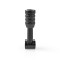 Microphone Filaire | Mini | Enfichable | 3.5 mm | Noir