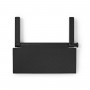 Étagère pour Écran Ergonomique | Multifonction | Noir
