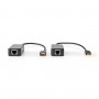 Rallonge de câble USB 2.0 Active | A mâle vers A femelle | 50,0 m | Noir